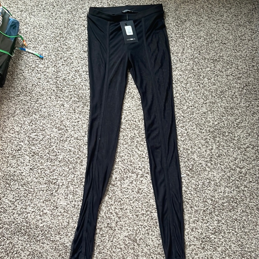 Black Mesh leggings